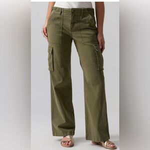 Sanctuary REISSUE CARGO STANDARD RISE PANT MOSSY GREEN